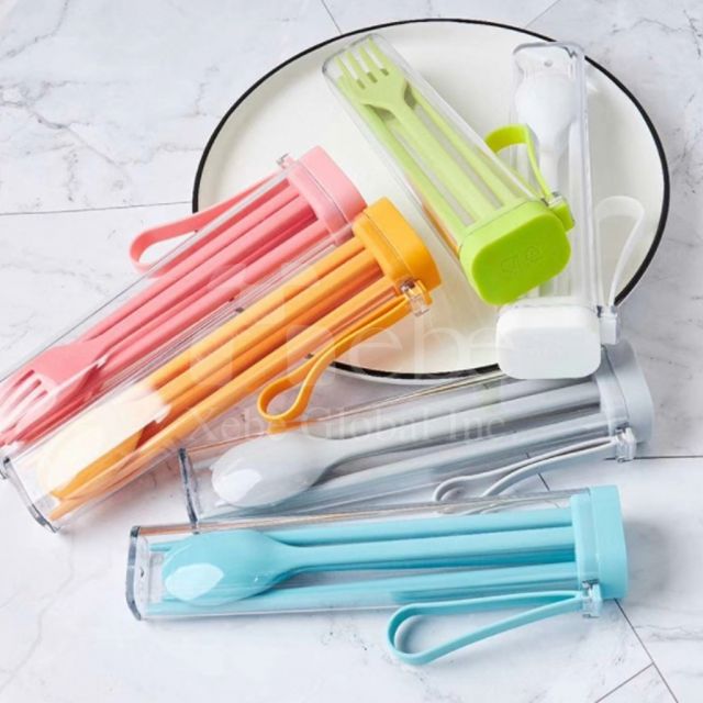 Custom 3 in 1 eco flatware maker 