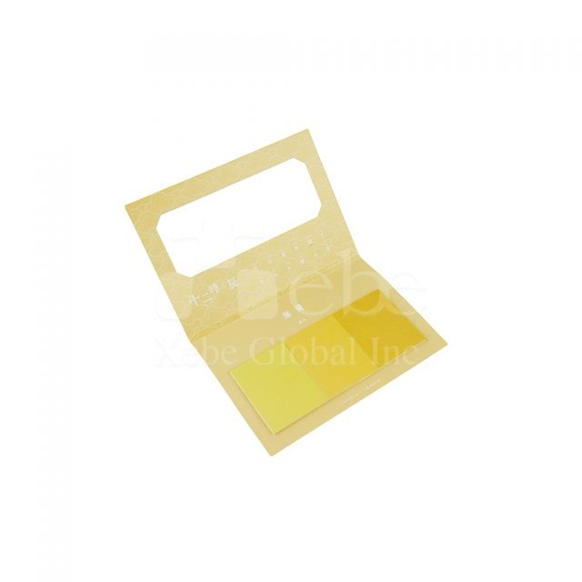Custom color slip sticky notes 