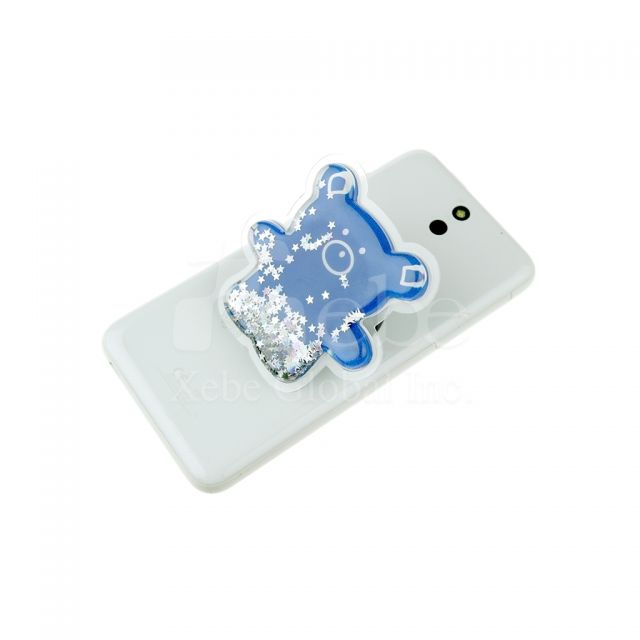 Cute bear airbag phone stand 