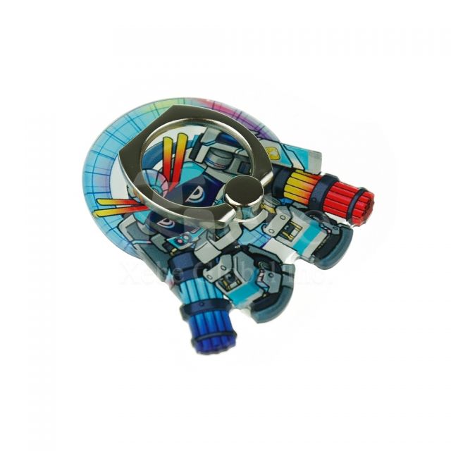 Custom colorful robot phone ring 