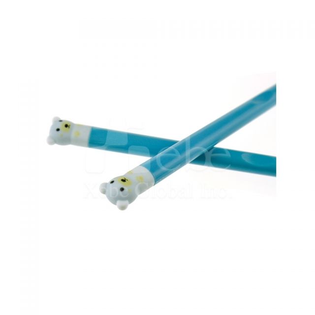Custom polar bear silicon chopsticks 