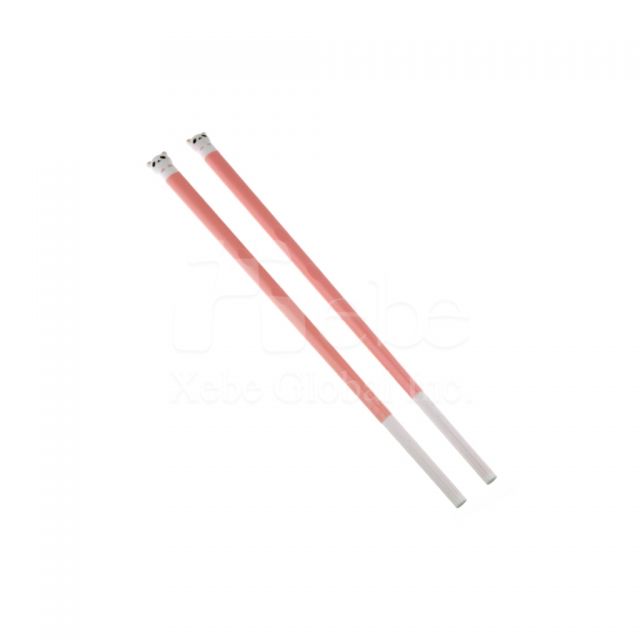 Custom cute pink panda chopsticks