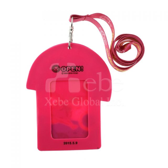 Open pvc card holder 