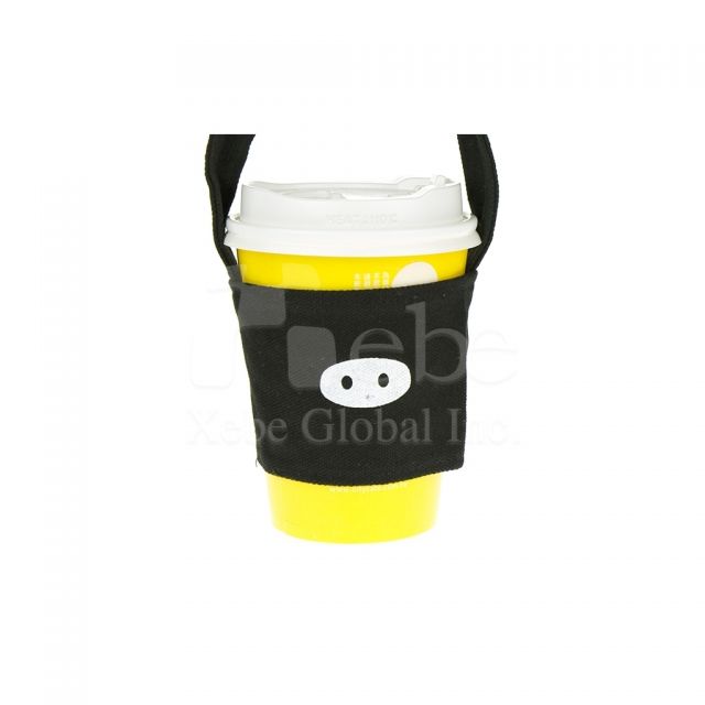 Custom pig nose cup sleeve bag