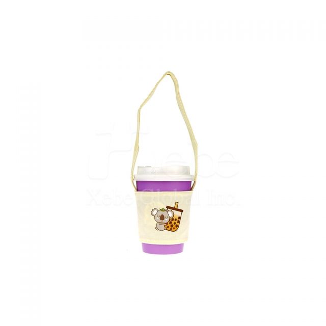 Koloa bubble tea cup sleeve bag
