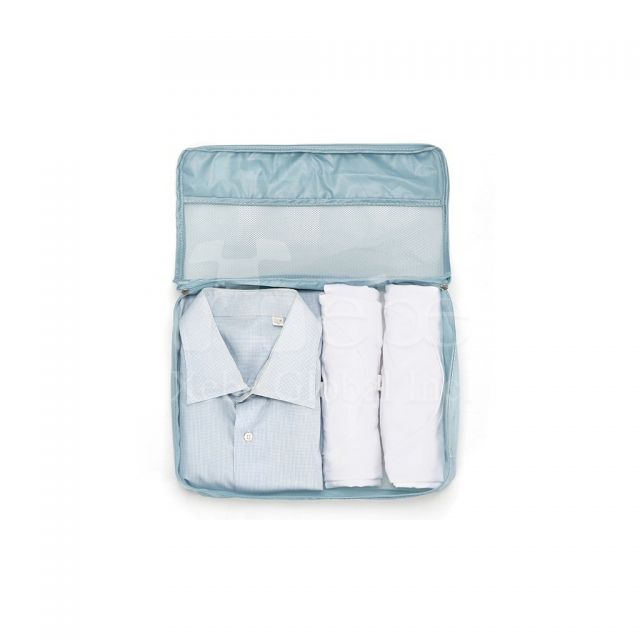 Custom red eco packing organizer 7 sets