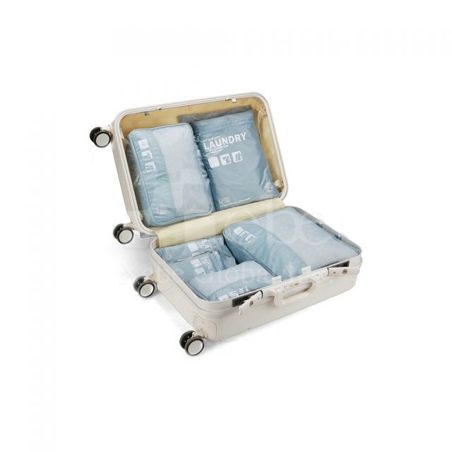 Custom eco packing organizer in trunk 