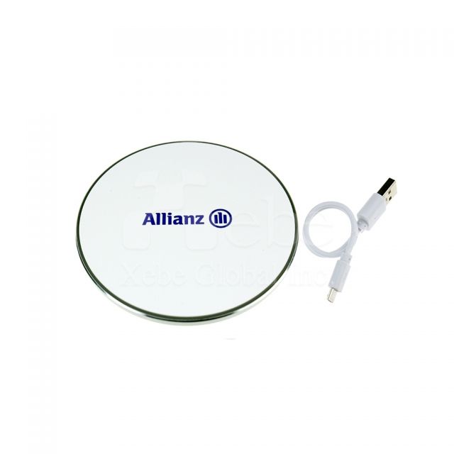 Custom lighting logo wireless charger