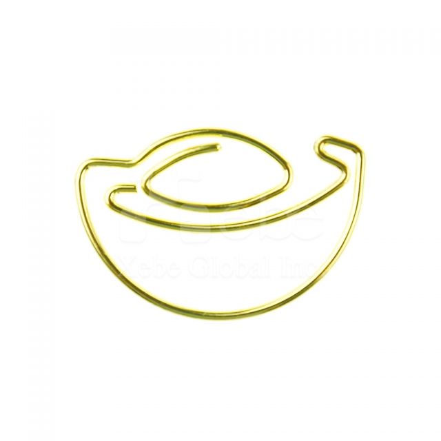 Gold ingot paperclip 