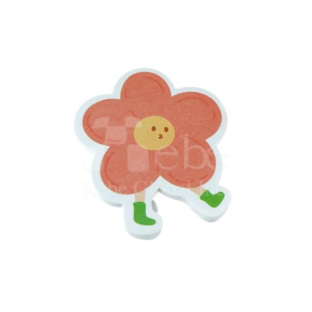 Custom cute flower sticky memo