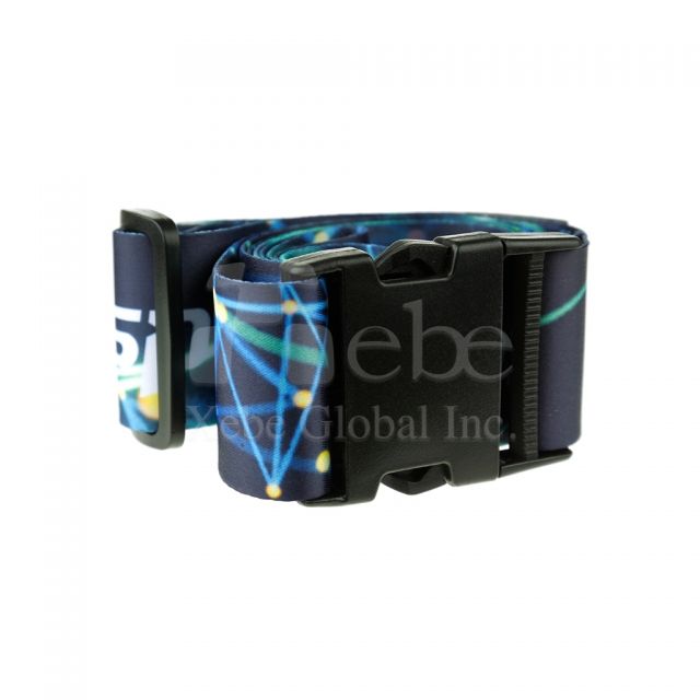 Custom two-way luggage straps 