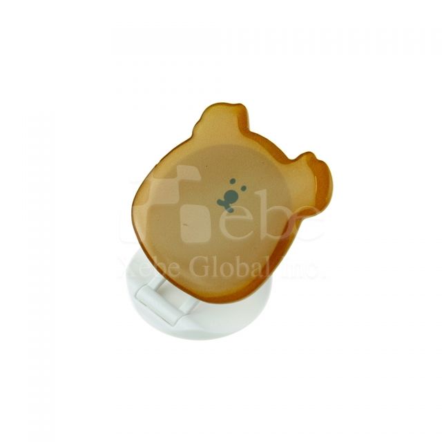 Custom bear 3D phone ring holder 