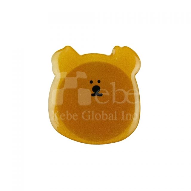 Custom bear 3D phone ring holder 