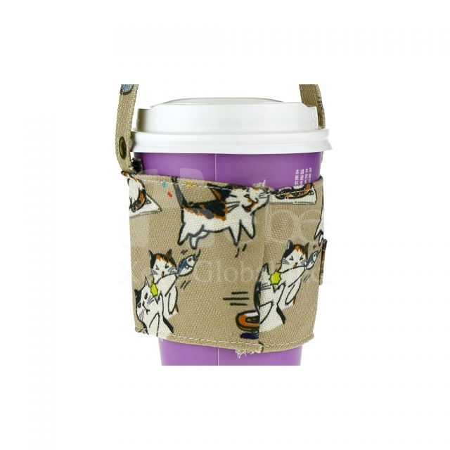 Custom two-ways cup sleeve bag