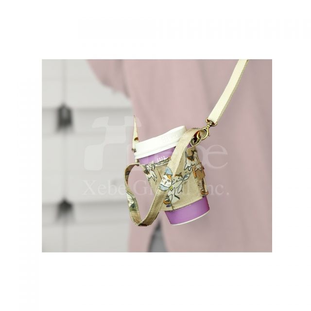Custom two-ways cup sleeve bag