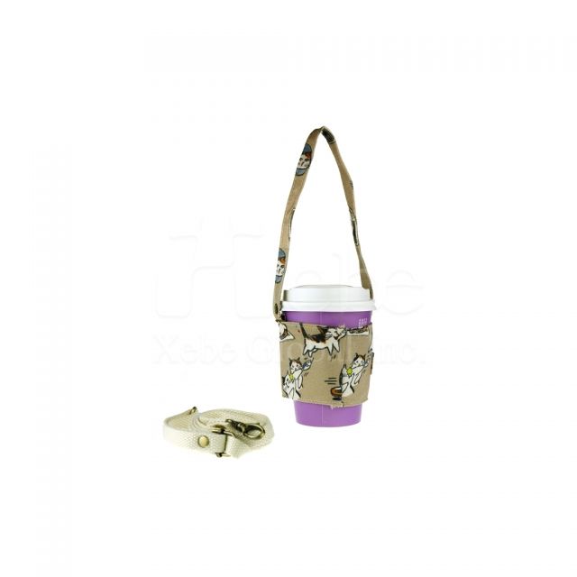 Custom two-ways cup sleeve bag