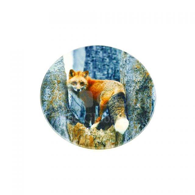 Custom fox coasters 