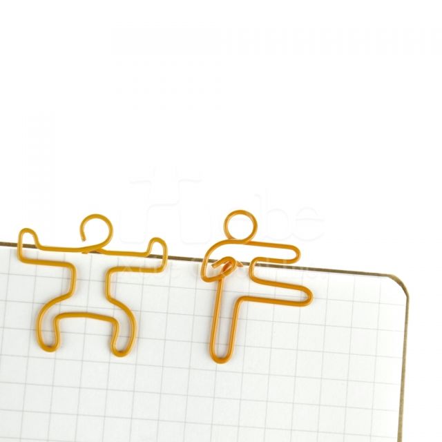 Flying man paperclip