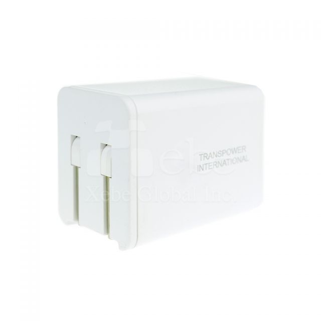 Custom Type C two pin usb charger Type C QC USB charger