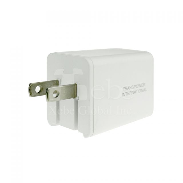 Custom Type C two pin usb charger Type C QC USB charger