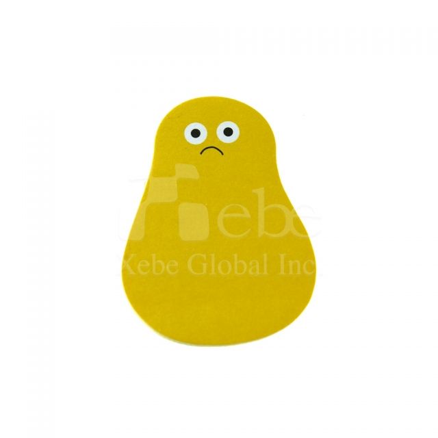 Custom special shaped sticky memo 