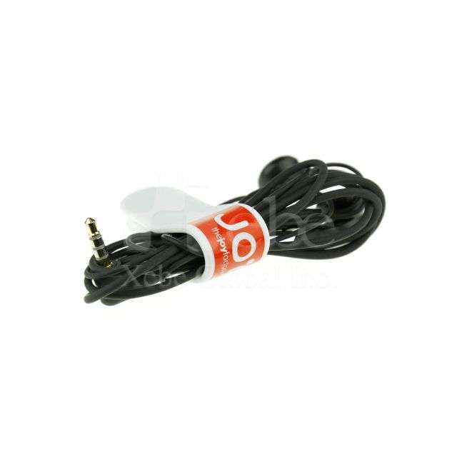 Company logo magnet cable winder