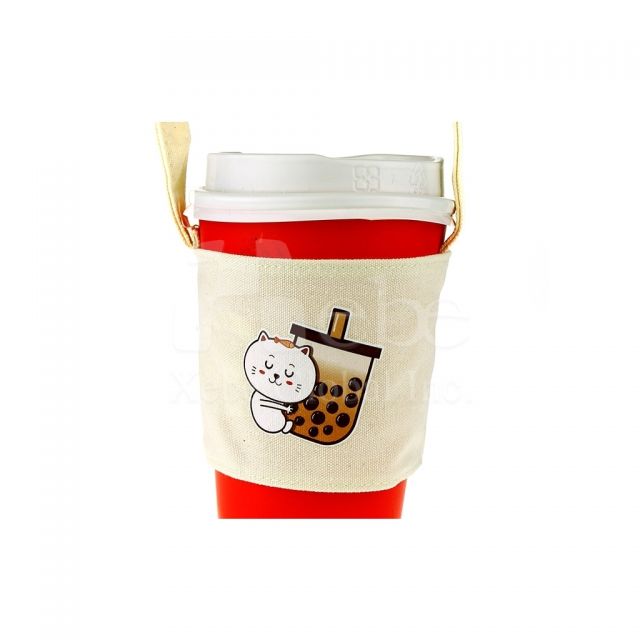 Bubble tea cup sleeve bag 