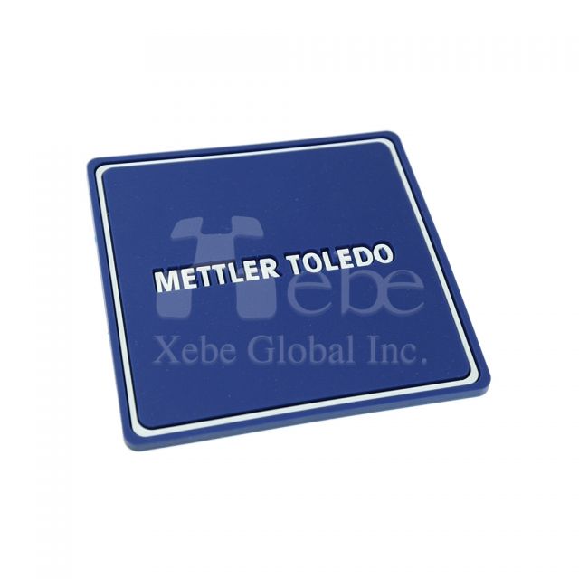 Custom logo anti-skidding coasters 