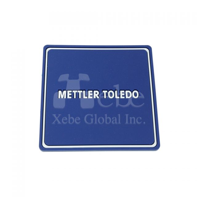 Custom logo anti-skidding coasters 
