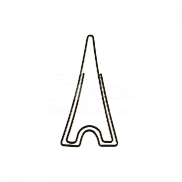 Minaret shaped metal paperclip 