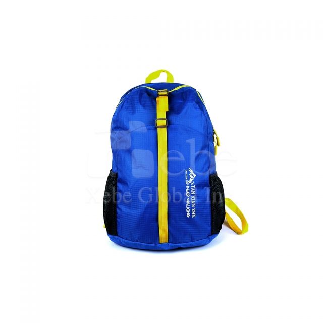 Foldable packing organizer backpack 