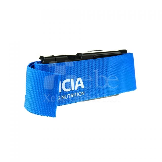 Custom piggyback luggage strap