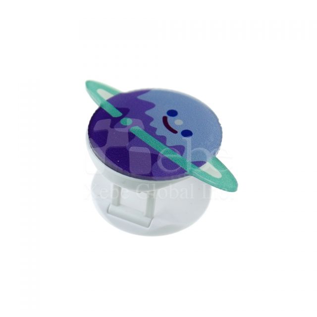 Cute planet custom phone ring stand 