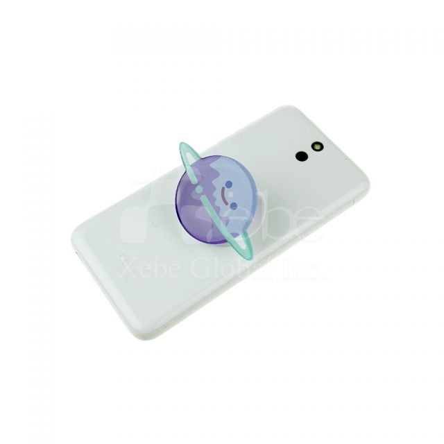 Cute planet custom phone ring stand 