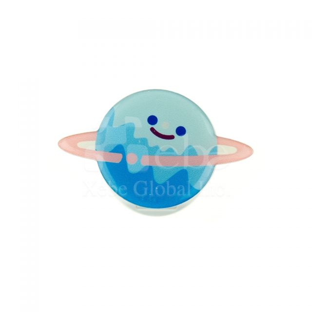 Custom cartoon planet stretch phone stand