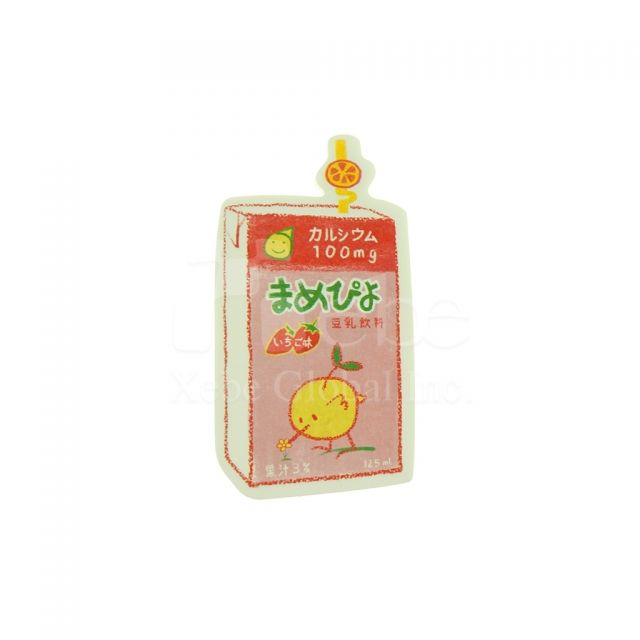 Tetra pak shaped sticky notes 