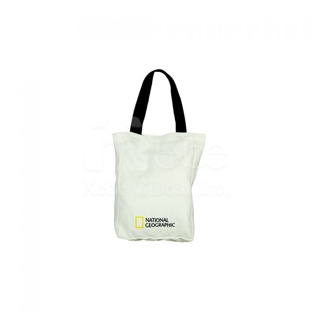 Custom company logo canvas bag 