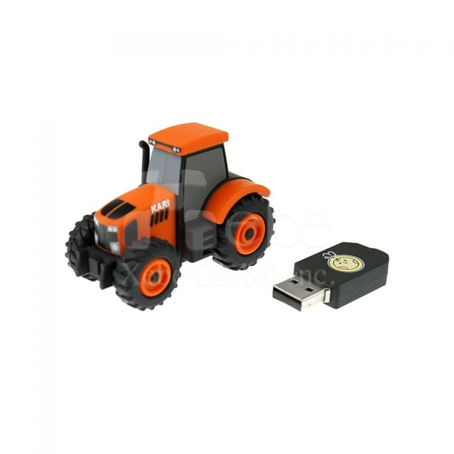 Custom tractor 3D USB drive 
