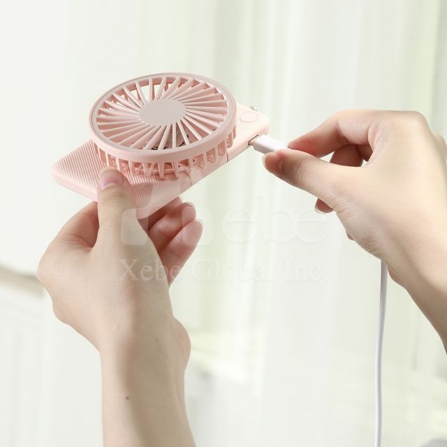 Custom portable fan maker Custom necklace fan
