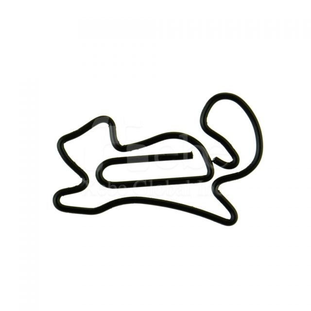 Custom cute squirrel shape paperclip 