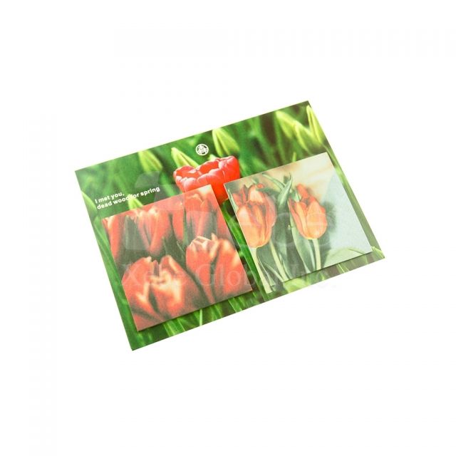 Tulip sticky memo set