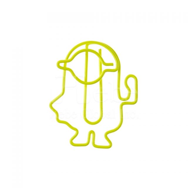 Cartoon character shaped paperclip vendor 