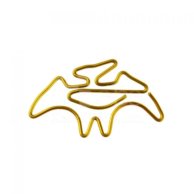Pterodactyl shaped paperclip 