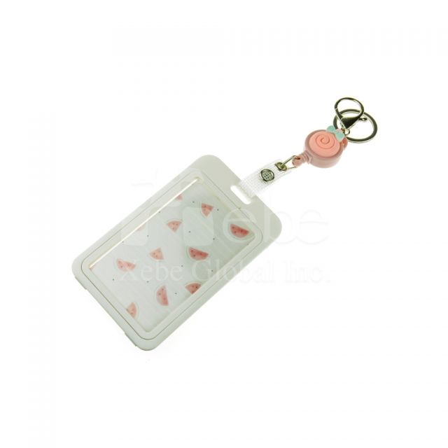 Custom flip cover card holder badge 