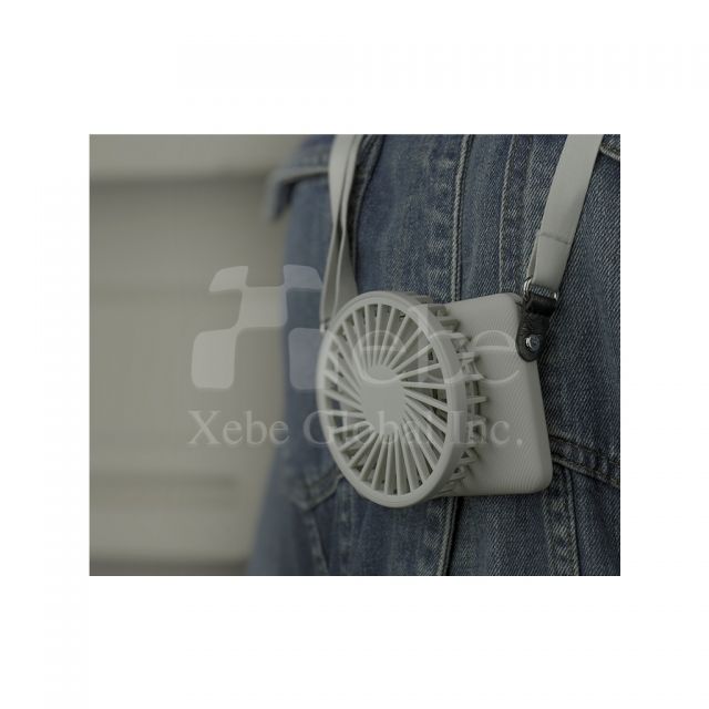 Custom around neck fan Custom usb charging fan 