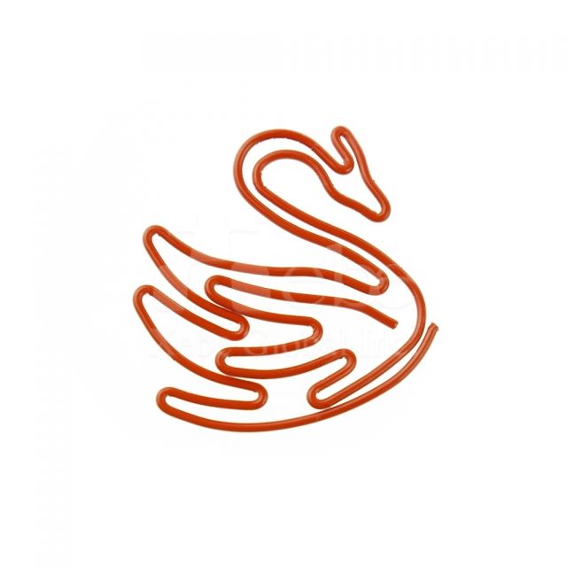Swan shaped paperclip 