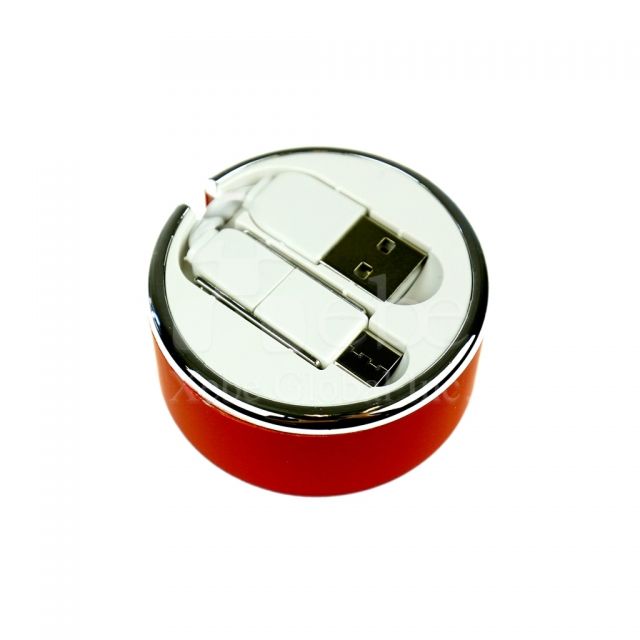 Custom telescopic storage charging cable