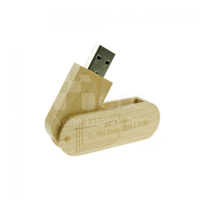 Real wood USB drive 