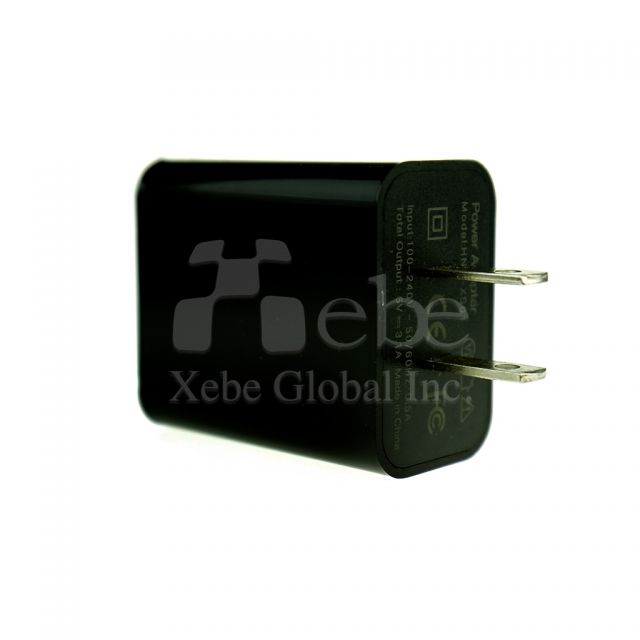 Custom two pins usb-charger vendor Custom usb charging with LCD display