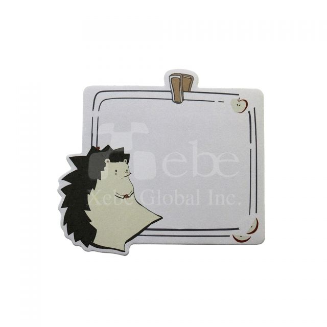 Hedgehog sticky memo 